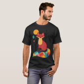 Rainbow Fox T-Shirt (Vorne ganz)