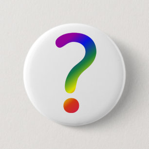 Rainbow-Fragezeichen Button