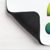 Rainbow-Fragezeichen Mousepad (Ecke)