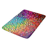 Rainbow Fragment Mosaik Badematte (Schrägansicht)