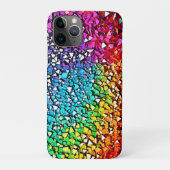 Rainbow Fragment Mosaik Case-Mate iPhone Hülle (Rückseite)