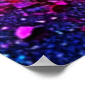Rainbow Fragment Mosaik Poster (Ecke)