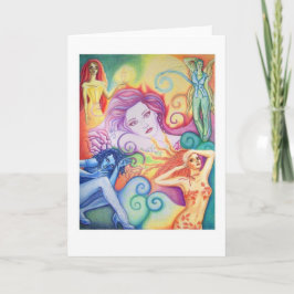 Rainbow Frauenkarte Karte