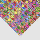 Rainbow-Friedensstift Seidenpapier (Ausschnitt)