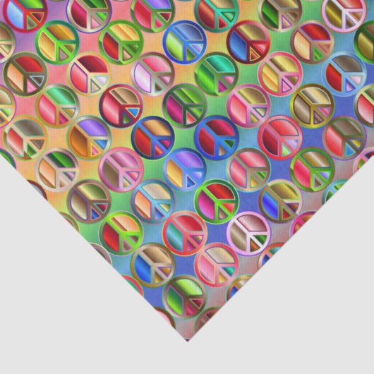 Rainbow-Friedensstift Seidenpapier (Ausschnitt)