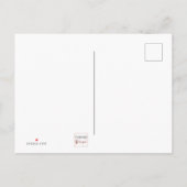 Rainbow Friends waren Blume, für die ich ein Zitat Postkarte (Rückseite)