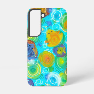 Rainbow Frogs Colorful Water Phone Case Samsung Galaxy Hülle