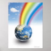 Rainbow from Earth Poster (Vorne)