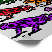 Rainbow Frosch Chart Poster (Ecke)