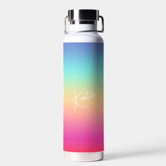 Rainbow Fun Chug 360, benutzerdefinierbar, 22/25/3 Trinkflasche (Rückseite)