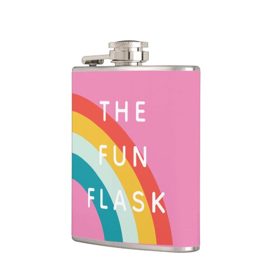 Rainbow Fun Flachmann (Links)