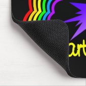 Rainbow-Furzen-Mousepad Mousepad (Ecke)