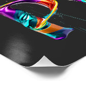 Rainbow Fusion 2: Gay Pride Statement Poster (Ecke)