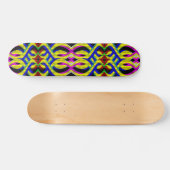 Rainbow Fusion (Skateboard Deck) Skateboard (Horizontal)