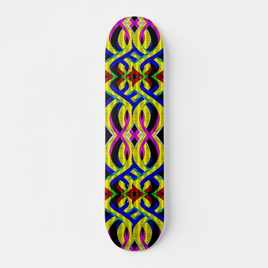 Rainbow Fusion (Skateboard Deck) Skateboard (Vorne)