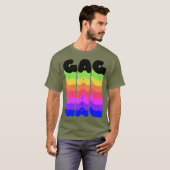 Rainbow Gag Pride Yasss Drag Werk Gay Meme LGBT T-Shirt (Vorne ganz)