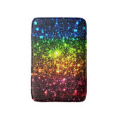 Rainbow Galaxy Bathmat Badematte (Vorderseite Vertikal)