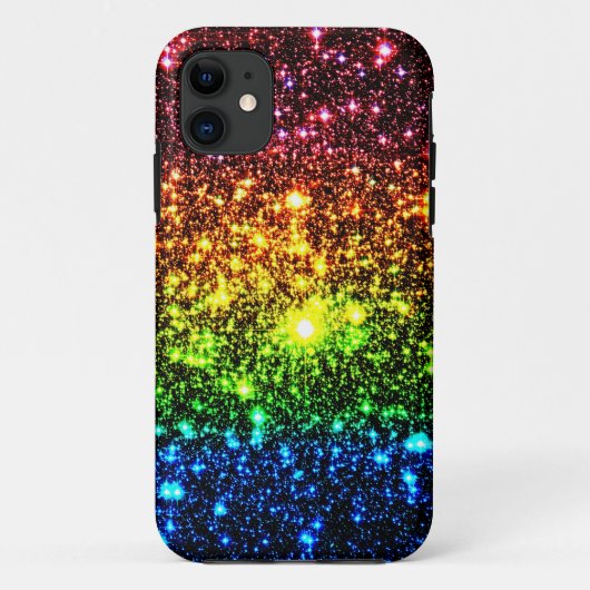 Rainbow Galaxy Case-Mate iPhone Hülle (Rückseite)