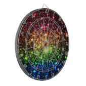 Rainbow Galaxy Dartscheibe (Vorderseite Links)