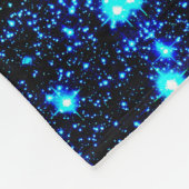 Rainbow Galaxy Fleece Blanket (Ecke)