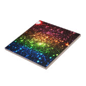 Rainbow Galaxy Fliese (Seite)