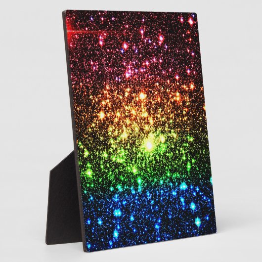 Rainbow Galaxy Fotoplatte (Seite)