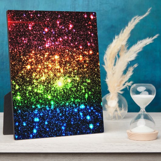 Rainbow Galaxy Fotoplatte (Seite)