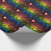 Rainbow Galaxy Geschenkpapier (Ecke)