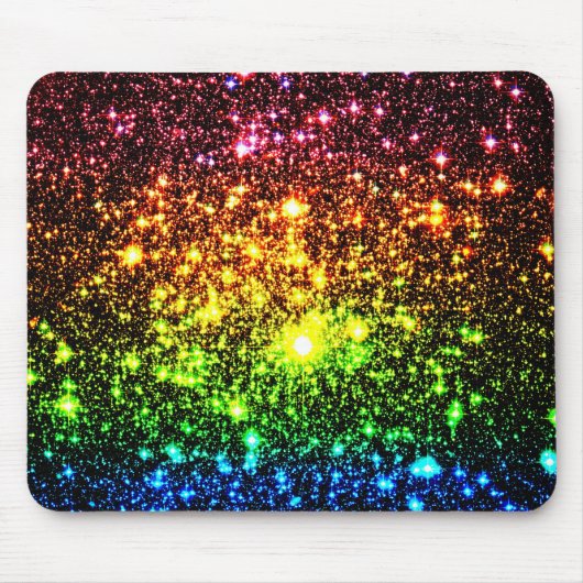 Rainbow Galaxy Mousepad (Vorne)