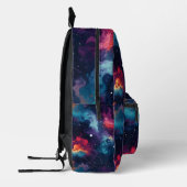 Rainbow Galaxy Muster Bedruckter Rucksack (Links)