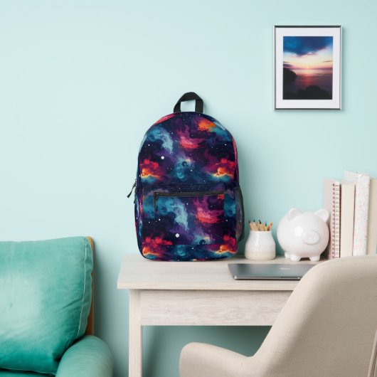 Rainbow Galaxy Muster Bedruckter Rucksack (InSitu)