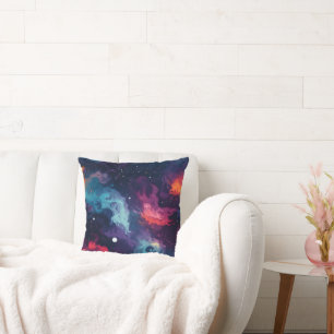 Rainbow Galaxy Muster Kissen