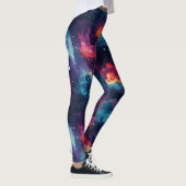 Rainbow Galaxy Muster Leggings (Rechts)