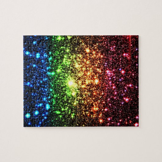 Rainbow Galaxy Puzzle (Horizontal)