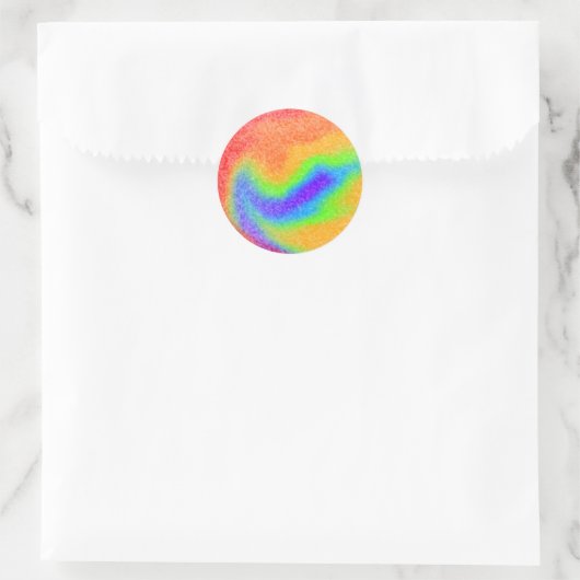 Rainbow Galaxy Sticker (Tasche)