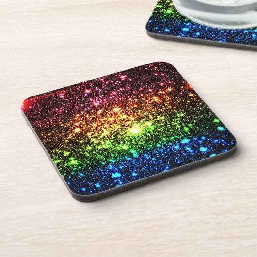 Rainbow Galaxy Untersetzer (Linke Seite)