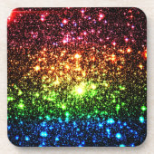 Rainbow Galaxy Untersetzer (Vorderseite)