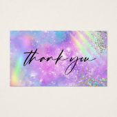 Rainbow Galaxy Vielen Dank Kundendiskontierung Ein (Vorderseite)