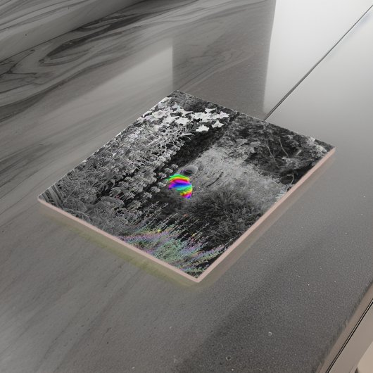 Rainbow Garden Besucher Dekorative Tile Fliese