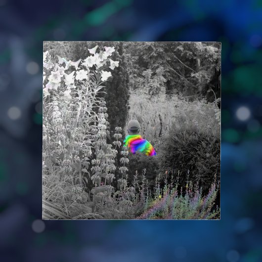 Rainbow Garden Besucher Dekorative Tile Fliese