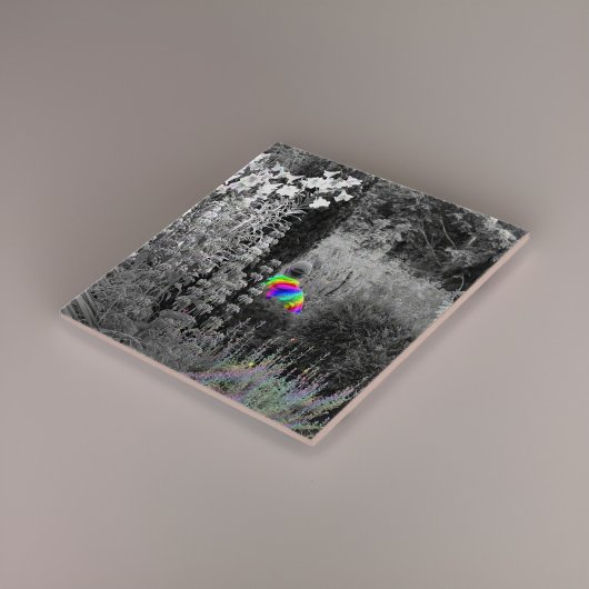 Rainbow Garden Besucher Dekorative Tile Fliese