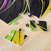 Rainbow Garden Neon Psychedelic Nature & Wildlife Puzzle (Seite)