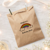 Rainbow Gastgeschenk Bag Geschenktütchen (Ausgeschnitten)