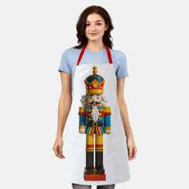 Rainbow Gay Pride Christmas Nutcracker Toy Schürze