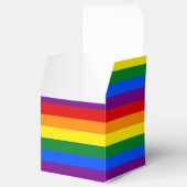 Rainbow Gay Pride Flag Geschenkschachtel (Geöffnet)