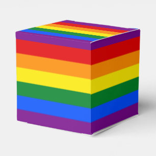 Rainbow Gay Pride Flag Geschenkschachtel
