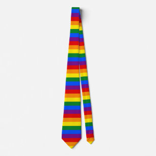 Rainbow-Gay Pride-Flag Krawatte