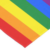 Rainbow-Gay Pride-Flag Kurzer Tischläufer (Ecke)