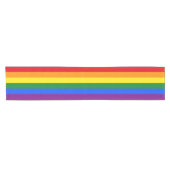 Rainbow-Gay Pride-Flag Kurzer Tischläufer (Horizontal)