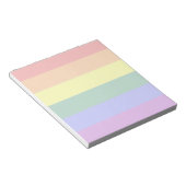 Rainbow Gay Pride Flag Notizblock (angewinkelt)